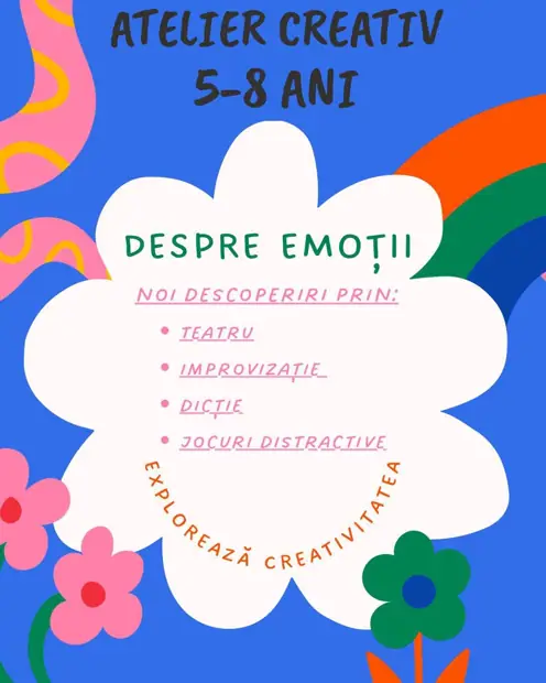 Atelier creativ despre emoții